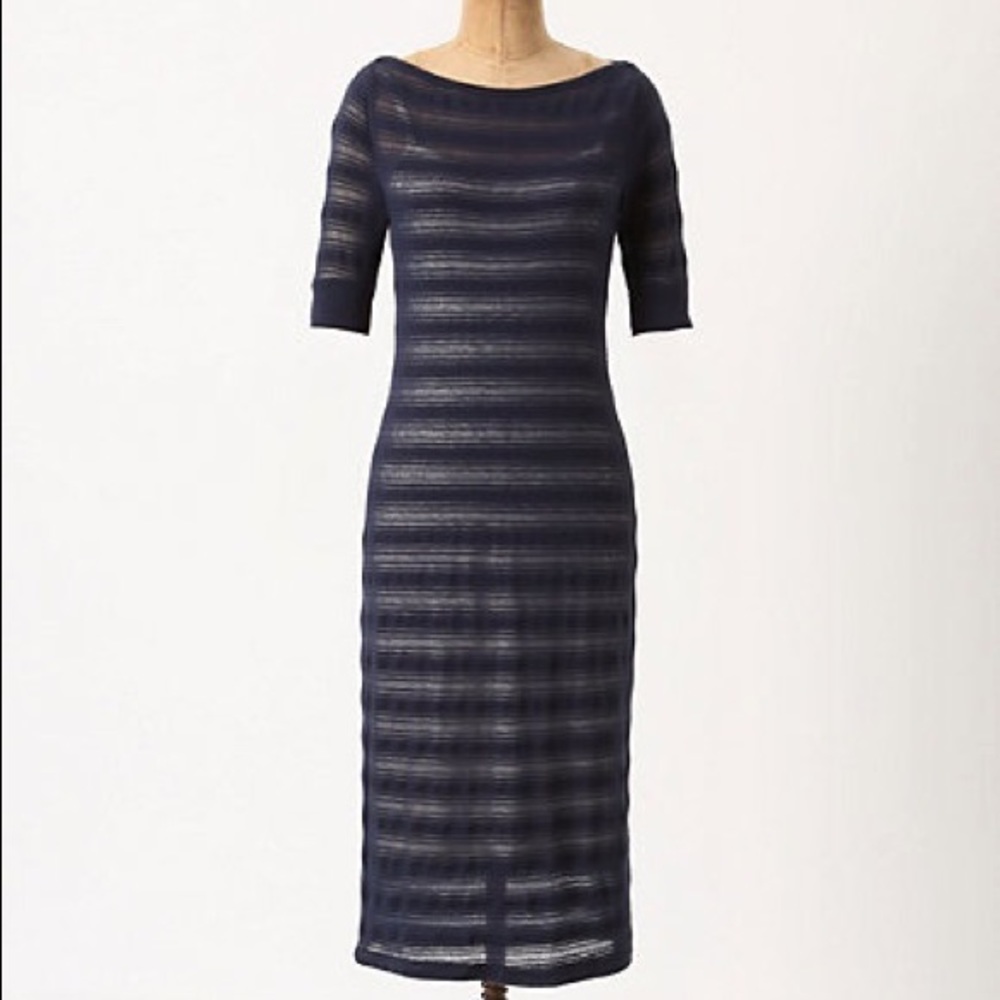 Anthro T-Shirt Dress w/Camisole Slip by Bordeaux